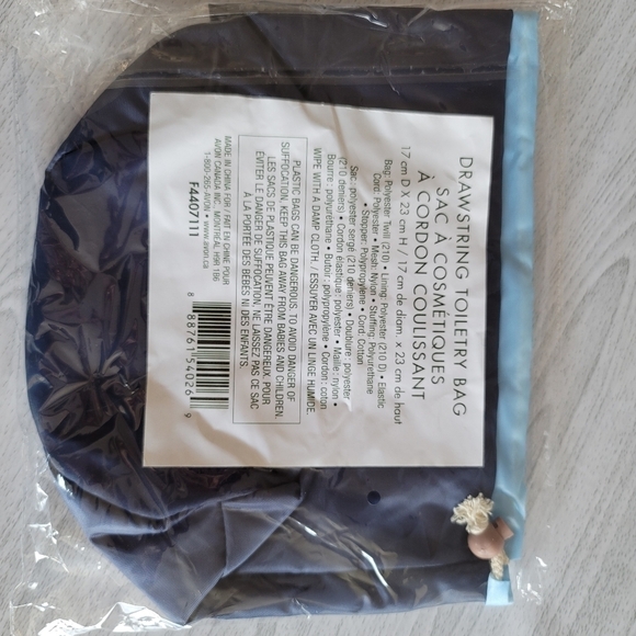 Avon Drawstring Toiletry Bag - Picture 7 of 7
